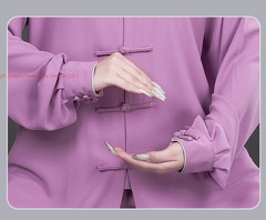 Unisex Cotton blend Kung Fu Tai Chi Uniform Martial Arts Clothes Traditional Set