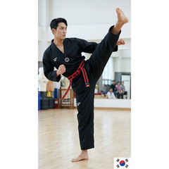 Taekwondo Black Dobok PRO-SPECS Taekwondo Uniform/Martial arts uniform Authentic