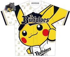 Orix Buffaloes Original Pokemon Uniform pikachu Auth