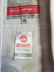Gracie Barra GB Equipe Storm Jiu-Jitsu Kimono Gi Only Size Y6