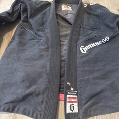 Gameness Size A1 BJJ Gi Black Sturdy