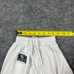 Hawk Sports Karate Gi Uniform Set Kids 2 White Cotton Belted Waist Straight Leg