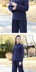 Cotton Kung Fu Tai Chi Clothing Breathable Martial Arts Clothes Taijiquan Wushu