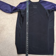 Sanabul Rash Guard Mens 2XL Ranked Purple Black Jiu Jitsu BJJ MMA