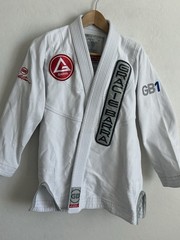 Gracie Barra GI Jacket Mens A0 White Equipe GB Edition Jiu-Jitsu BJJ Kimono