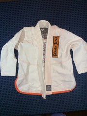 Team Juaco BJJ Gi Size M000 White Brazilian Jiu Jitsu MMA Training Uniform