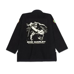 Shoyoroll Bob Marley x Black V1 BJJ Gi Uniform JiuJitsu Grappling Kimono 450GSM