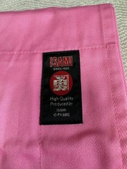 ISAMI Pink Heart Judo Gi 160