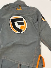 Team Jucao Brazilian Jiu Jitsu Gi Top and Bottom Size C3 Dark Grey