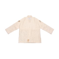 Albino and Preto B72 Satori Kimono Unbleached BJJ Gi JIU JITSU Kimono 450GSM