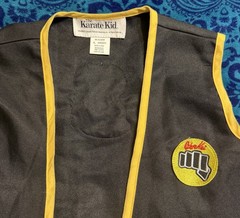 The Karate Kid “Cobra Kai” Cosplay Suit Taekwondo Uniform Halloween Suit Youth L