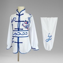 Shaolin Kung Fu dragon embroidered hot Tai Chi suit Wing Chun Martial arts set