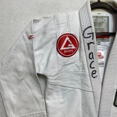 Gracie Barra Equipe Edition BJJ Gi Kimono White Size A0 Martial Arts