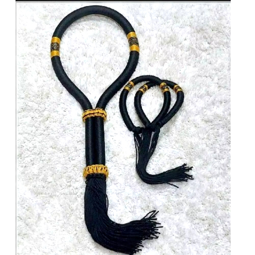 Mongkol Prajiat Thai Boxing Handmand MMA Head & Armbands Black Muay Thai