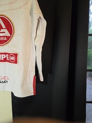 Gracie Barra Storm Kimono Jacket Only Adult Size A0 White MMA Jiu Jitsu BJJ GUC