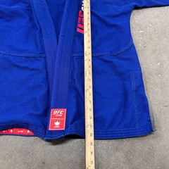 UFC Gym Kingz Brazilian Jiu Jitsu Gi Uniform Set Unisex A1L Blue Patch Logo