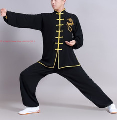 Chinese KungFu Suit Unisex Cotton Tai Chi Uniforms wushu Wing Chun Clothes Set