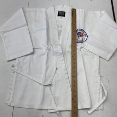 Bold Look Martial Arts Karate Gi White 7.5oz Traditional Set 300-W Size 1 New