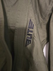 Elite Kids Martial Arts Jiu Jitsu Uniform Gi Top Only Green Size C3 New Tags