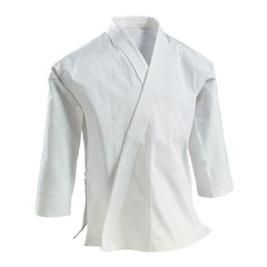 Martial Sports Premium Middleweight 9.5oz Karate/TKD Uniform Gi – White, Black