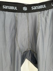 Lot Of 3 Mens Jiu Jitsu Base Layer Compression Pants Size XL Sanabul T57