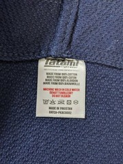 Tatami Fightwear Uniform Top Only Unisex M1 Blue Nova Jiu-Jitsu Kimono