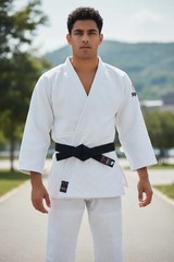 Judo Gi Uniform White Blue 550GSM Club 750GSM Professional Suit UK