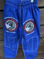 Carlson Gracie Kids Blue Jiu Jitsu Team Gi, Set Orange Ca M-000