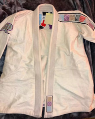 Custom Made Albino Preto BJJ Gi -| Jiu-Jitsu Kimono 450 GSM | Top Quality BJJ Gi