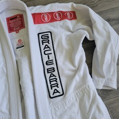 Gracie Barra Equipe GB Edition BJJ Gi Kimono Top Jacket White Adult A3 Jiu Jitsu