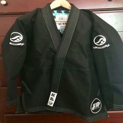 MEN’S SHOYOROLL BJJ BATCH # 72 REBEL GRAPPLER GI KIMONO UNIFORM JIU JITSU BLACK