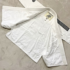 Albino and Preto A&P Adult Batch 8 Martial Arts Jiu-Jitsu Gi Top White Size A0H