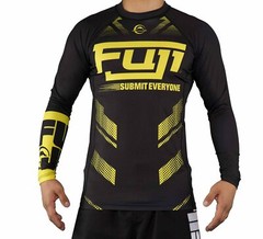 Fuji Sub Only Submit MMA BJJ Jiu Jitsu LongSleeve Long Sleeve LS Rashguard Rash