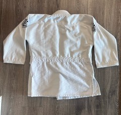 NWT Gracie Brand Jiu-Jitsu Official Gi Top Only Uniform Adult 3/160 JACKET ONLY