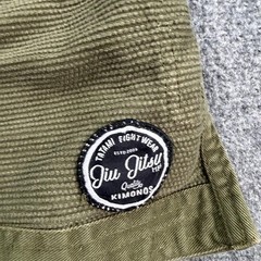 Tatami BJJ Gi Jacket Kids M4 Medium Green Checkmat Valencia Jiu Jitsu Kimono