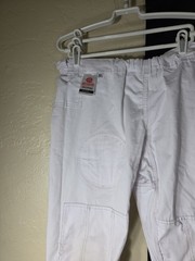 Gracie Barra Equipe Edition BJJ Jiu-Jitsu Gi White Uniform Set A0 Pants & Jacket