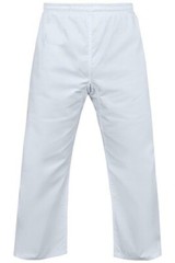 Taekwondo Uniforms White PolyCotton Martial Art 8oz Gi New with belt Kids Unisex