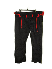 Elitl Black And Red Martial Arts Pant Top F2 New