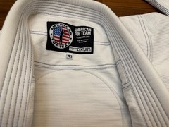 American Top Team Century BJJ Jiu Jitsu Gi Kimono Set White Size A1 100% Cotton