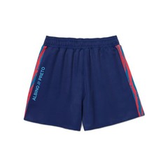 A&P WRASSE LS RASHGUARD & TRINING FITTED SHORTS JIU JITSU NAVY – ALBINO & PRETO