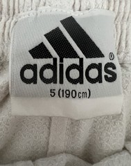 Vintage Adidas Taekwondo Korea GHI Uniform Pants Size 5 XL Made in Korea