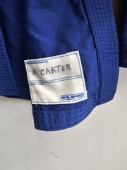 GRACIE BARRA Jiu Jitsu Equipe GB Ripstop Kimono Jacket BLUE Kids Unisex Size Y4