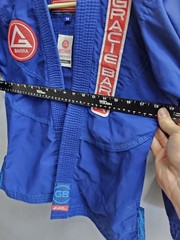 GRACIE BARRA Jiu Jitsu Equipe GB Ripstop Kimono Jacket BLUE Kids Unisex Size Y4