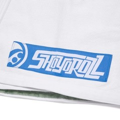 Shoyoroll Batch BJJ Gi White Blue Brazilian Jiu Jitsu Kimono SYR Uniform