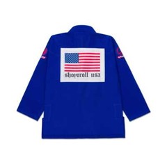 Shoyoroll – Blue Jiu Jitsu Uniform Batch #151: 24 Americana Kimono BJJ 450 GSM
