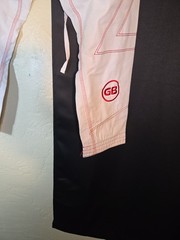 Gracie Barra Equipe Storm White Jiu-Jitsu Gi Pants Only Uniform Size A0 Karate
