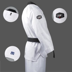 Mooto Original Official 3F Taekwondo Uniform Dobok Gi V Neck KTA WTF Approved