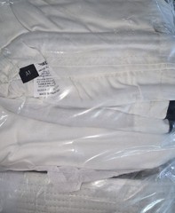 Elite White Jiu-Jitsu Gi Martial Arts Uniform ET2600WHITEA1 Size A1 (M-Medium)