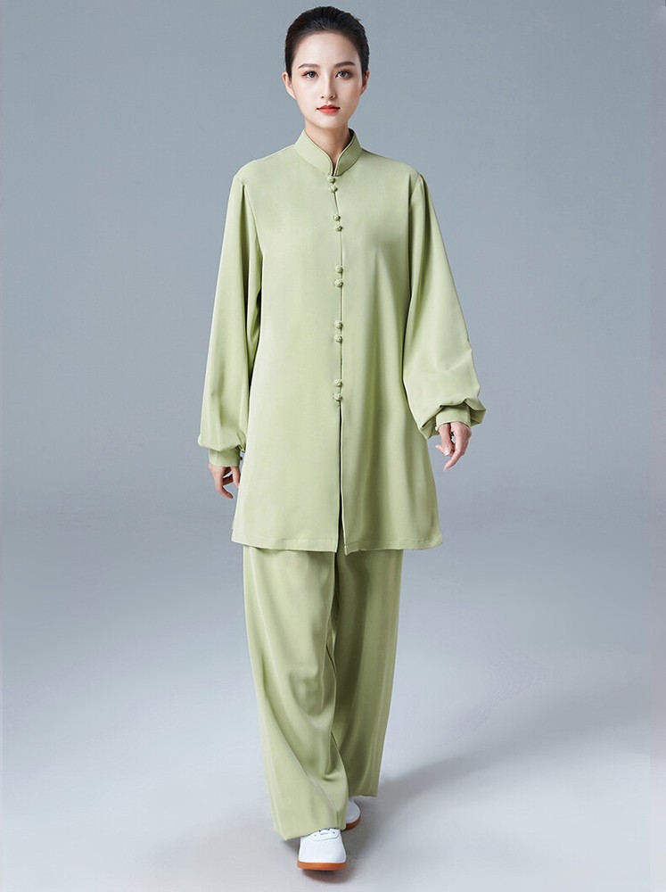 Summer Tai Chi Clothes Wrinkle Free Wushu Clothing Kung Fu Dress Martial Art