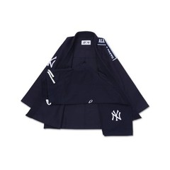 Albino & Preto x YANKEES MLB 47 Kimono BJJ Gi Jiu Jitsu Uniform Grappling Suit